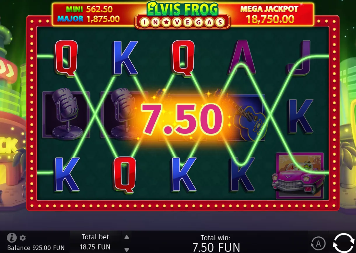 Elvis Frog in Vegas demo
